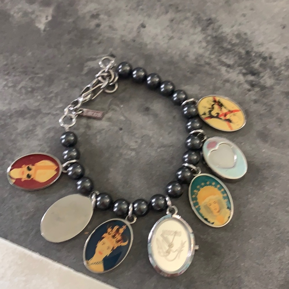 Moschino Time 4 Holy Charm Bracelet Watch